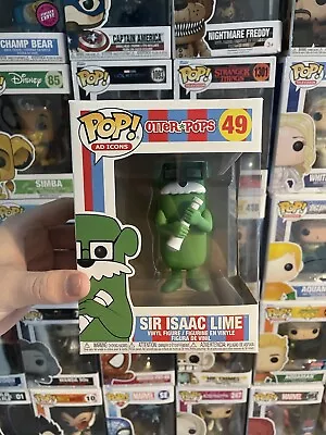 Buy Sir Isaac Lime 49 Funko POP! Ad Icons Otter Pops [Box 8/10] • 10.95£