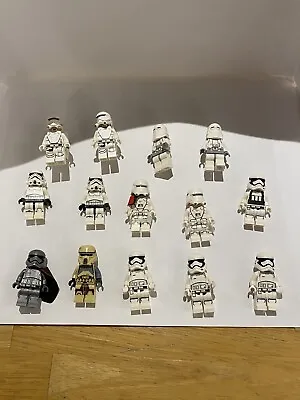 Buy LEGO Stormtrooper 14 Minifigure Lot Phasma Scarif Shoretrooper • 104.15£