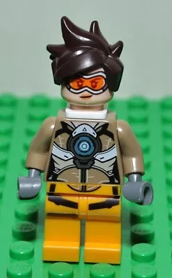 Buy LEGO Tracer Lena Oxton Ow001 Overwatch Minifigure Set 75970 Year 2019 • 4.01£