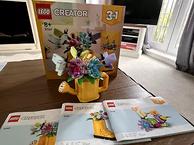 Buy Lego 31149 Flowers In Watering Can Built Once In Great Shape & Complete With Box • 14.95£