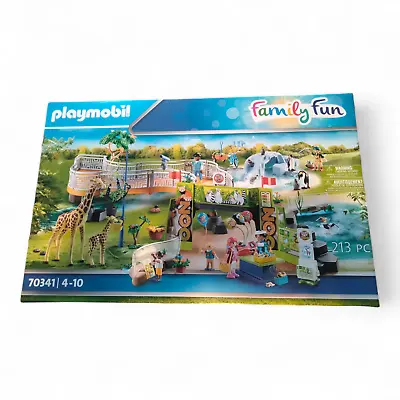 Buy PLAYMOBIL Family Fun Large City Zoo Children's Toy (70342) RRP £79.99 • 55£