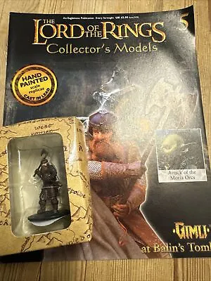 Buy LORD OF THE RINGS COLLECTOR'S MODELS EAGLEMOSS ISSUE 5 Gimli Lead Figure Model • 14.99£