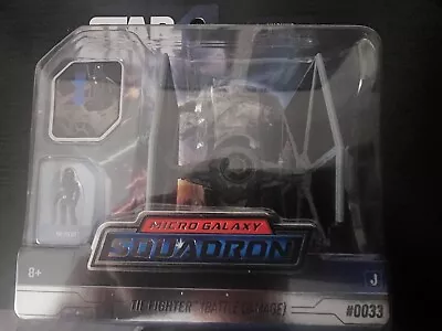 Buy Star Wars - Micro Galaxy Squadron - Tie Fighter (Battle Damage) /Toys • 18£
