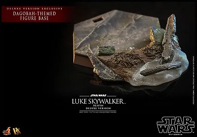 Buy Hot Toys Luke Skywalker R2D2 Base Stand Dagobah Swamp DX25 Bespin 1/6 Empire • 29.95£
