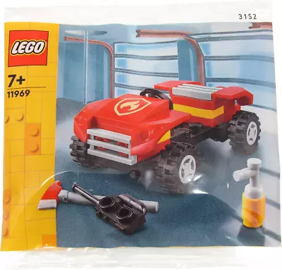 Buy Sealed LEGO 11969 Fire Quadbike With Accesories Polybag Build + Free P&P • 5.35£