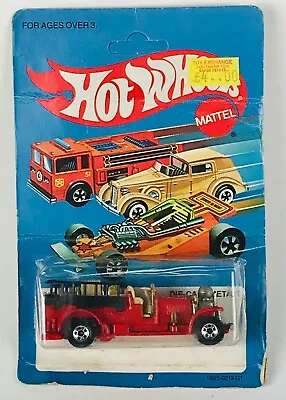 Buy Rare Hot Wheels Old Number 5 Fire Engine No. 1695 • 14£