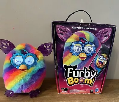Buy Boxed***hasbro Crystal Furby Boom Rainbow Interactive Electronic Pet Toy***vgc • 22.09£