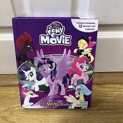 Buy My Little Pony The Movie Busy Book - Story 12 Figures And A Playmat Cake Toppers • 7.91£