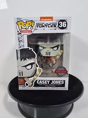Buy Funko Pop Comic Nickelodeon TMNT 36 Casey Jones Special Edition Exclusive TMNT • 12.99£