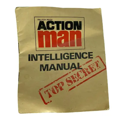 Buy Vintage Action Man Intelligence Manual Palitoy Product Catalogue • 12.99£