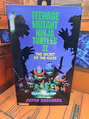 Buy NECA Turtles TMNT 1990 Movie 7'' Deluxe Super Shredder Action Figure • 29.99£