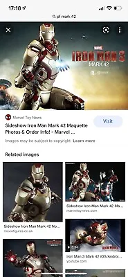 Buy Sideshow Premium Format Statue Iron Man Mark 42 • 400£