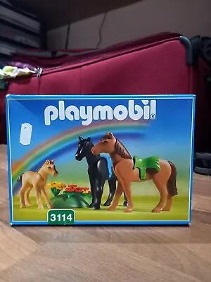 Buy Playmobil 3114 Horses Unopened Box • 10£
