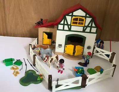 Buy Playmobil Country Pony Club Farm Stables Ponies Figures From 6927 Not Complete • 22.95£