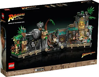 Buy LEGO Indiana Jones: Temple Of The Golden Idol (77015) BRAND NEW & SEALED • 113.85£