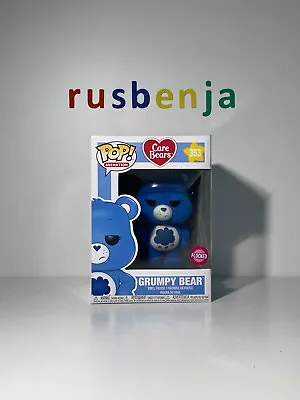 Buy Funko Pop! Animation Care Bears Grumpy Bear Flocked #353 • 38.99£