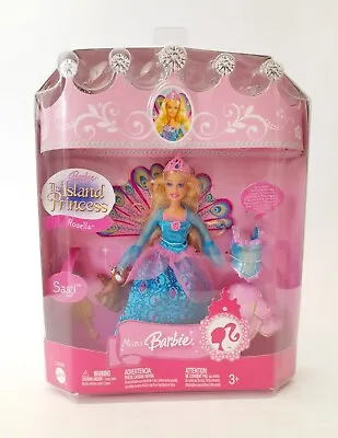 Buy ♥ Mini Barbie The Island Princess Rosella Mattel 2007 Sagi Doll • 51.11£