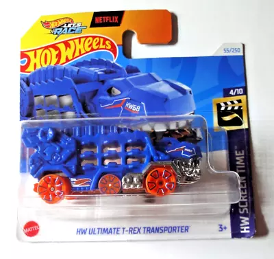 Buy Hot Wheels 2024 Ultimate T-Rex Transporter 1:64 Hw Screen Time HRY50 • 4.33£