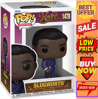 Buy Pop Movies Wonka - Slugworth . 3.75  Pop Vinyl Figure Funko  1478 Brand New • 15.99£