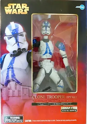 Buy Kotobukiya Star Wars 1/7 ARTFX Clone Trooper Episode 3 Scale Pre-Painted Figure • 135£