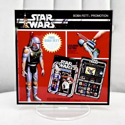 Buy Kenner Star Wars Boba Fett Figure Display Rocket Firing Retro Vintage Collection • 22.49£