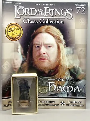 Buy Eaglemoss Lord Of The Rings Chess Collection Hama Issue 72 With Magazine • 20£