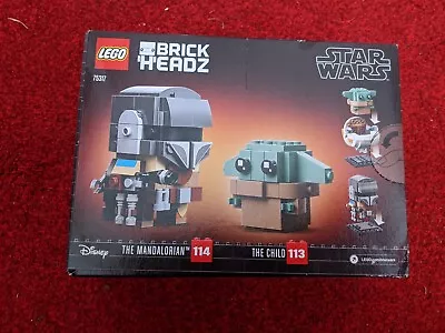 Buy LEGO 75317, BrickHeadz Star Wars The Mandalorian & The Child, New And Sealed • 8.50£