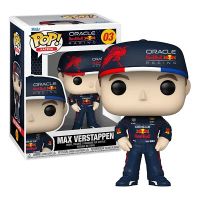 Buy Funko Max Verstappen Red Bull Pop Racing Vinyl Figure No 03 • 15.91£