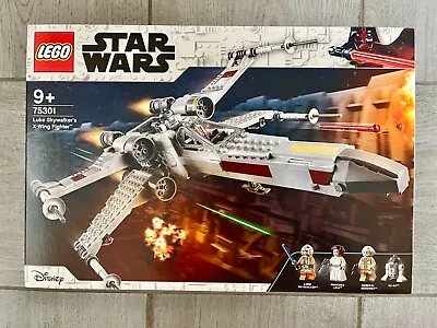 Buy LEGO STAR WARS: Luke Skywalker's X-wing Fighter (75301) - New Factory Sealed • 47.47£