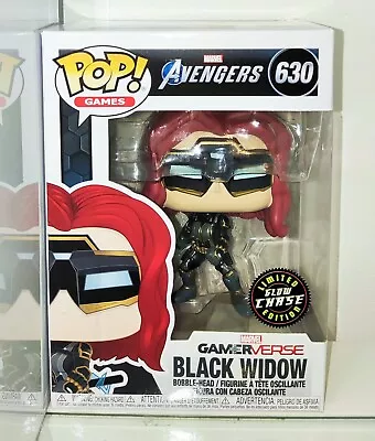 Buy Marvel Black Widow Chase Funko Pop! Vinyl Bobble Head Figure #630 Vaulted • 11.96£