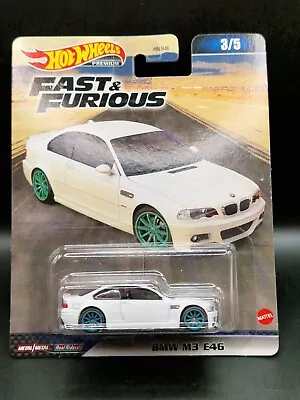 Buy Hot Wheels Premium Real Riders Fast And Furious BMW M3 E46 (B41) • 11.99£