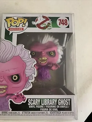 Buy Funko Pop Vinyl Movies Ghostbusters Scary Library Ghost #748 Translucent Ex • 10.99£