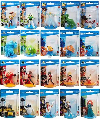 Buy Mattel Disney Pixar 2.5  Micro - Mini Figures Toy Story Monsters Nemo Incredible • 5.99£