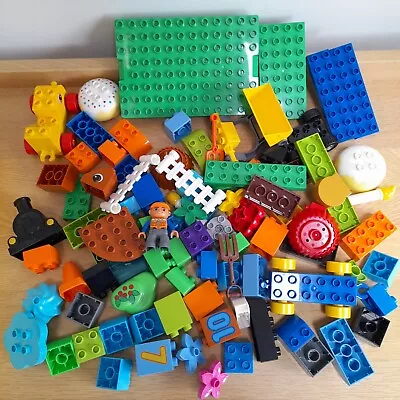 Buy Lego Duplo Bundle 1.1kg Mixed Assorted Bricks People Vehicles Joblot Mix • 14.95£