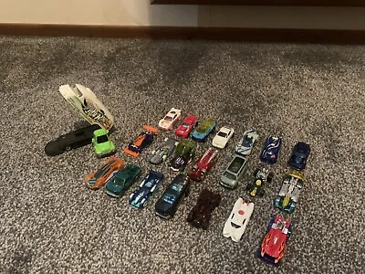 Buy JOB LOT OF 22 HOT WHEELS VEHICLES CARS TRUCK Excellent Condition • 11£