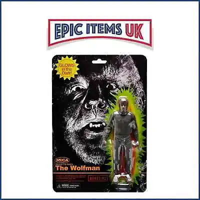 Buy Universal Monsters 7  Scale Glow In The Dark Action Figure - The Wolfman • 19.99£