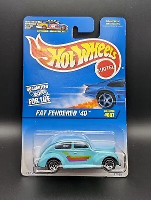Buy Hot Wheels #607 Ford 2-Door Fat Fendered '40 Diecast Vintage Release 1997 • 6.95£