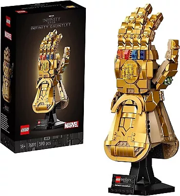 Buy LEGO 76191 Marvel Infinity Gauntlet Set, Collectible Thanos Glove With Infinity • 64.99£