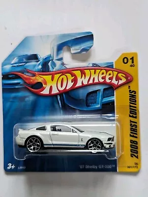 Buy Hot Wheels 2008 First Editions. Ford Shelby Mustang GT 500 White. • 6.50£