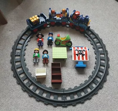 Buy Playmobil 123 Bundle Train Figures Pirate • 12£