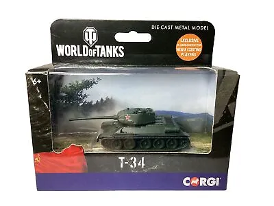 Buy Corgi World Of Tanks WT91208 - T-34 • 15.99£