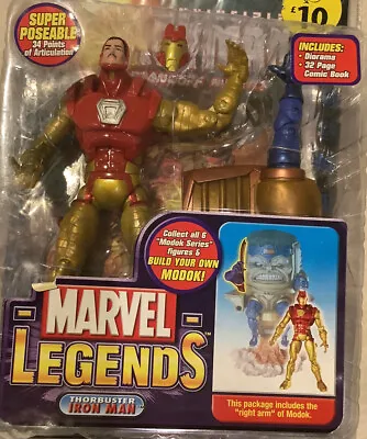 Buy Toy Biz Marvel Legends MODOK Series: The Invincible Iron Man • 20£