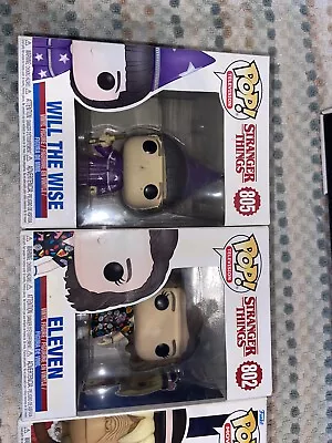 Buy Stranger Things Will And Eleven FUNKO Pop • 15£