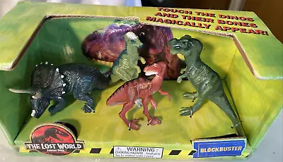 Buy AE836 Rare Jurassic Park The Lost World Blockbuster Glow Bones Box Set NEW MISB • 60£