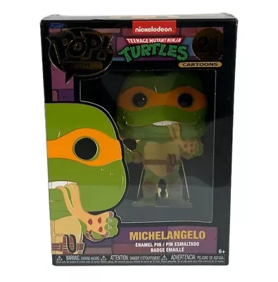 Buy Funko Pop Pin Teenage Mutant Ninja Turtles #21 Michelangelo • 9.20£