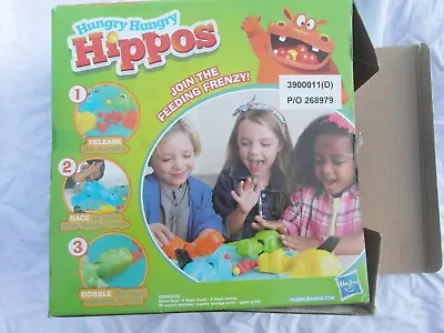 Buy Hungry Hungry Hippos -base And Hippos But No Plastic Marbles • 2.99£
