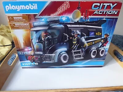 Buy Playmobil City Action 9360 (Discontinued Police SWAT Truck) - Brand New & Sealed • 0.99£