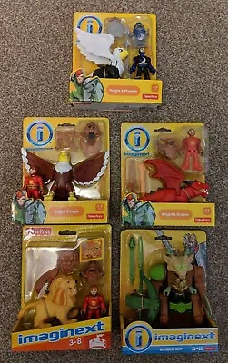 Buy Imaginext Castle Friends 4 Knights And Warrior Suit Brand New And Rare Items • 150£