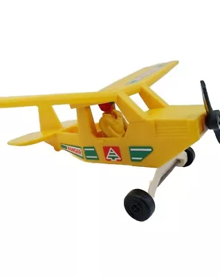 Buy Fisher Price Adventure People Yellow Plane With Pilot 1976 Vintage Toys  • 19.95£
