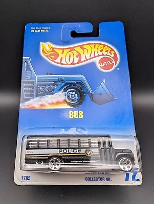 Buy Hot Wheels #72 Bus Police Prison Transport Vintage 1991 Release L38 • 14.95£